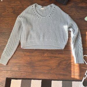 Pacsun light blue sweater medium
